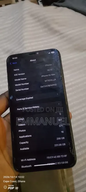 Apple iPhone XS Max 256 GB Black