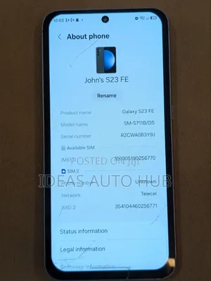 Samsung Galaxy S23 FE 128 GB Gray