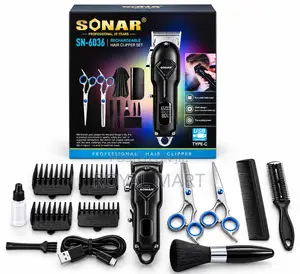 SONAR SN-6036 Professional Hair Clipper Set
