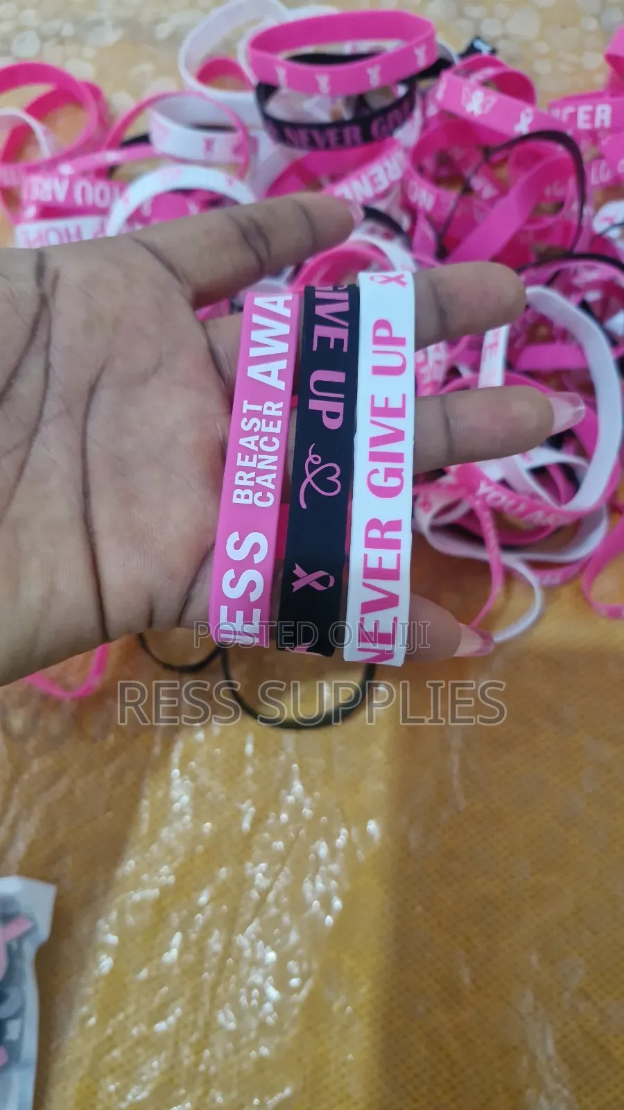 Pink Wristbands
