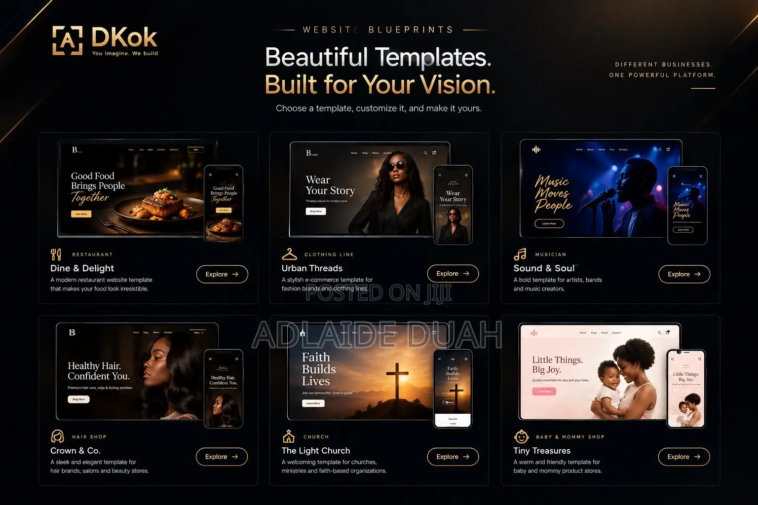 AdKok Website Development