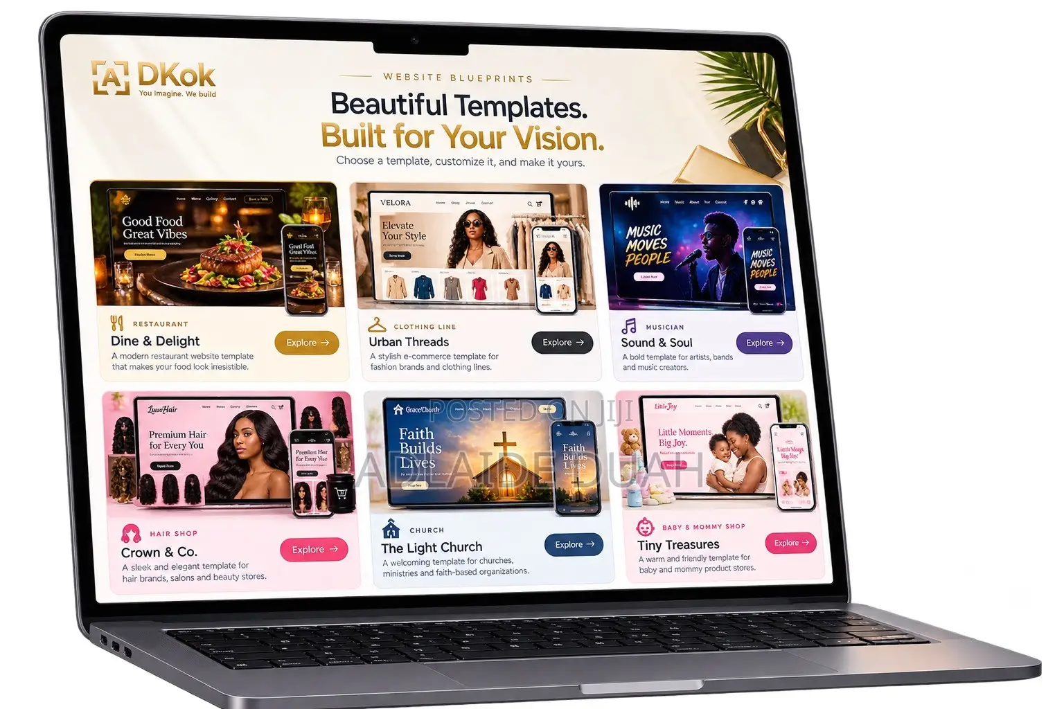 AdKok Website Development