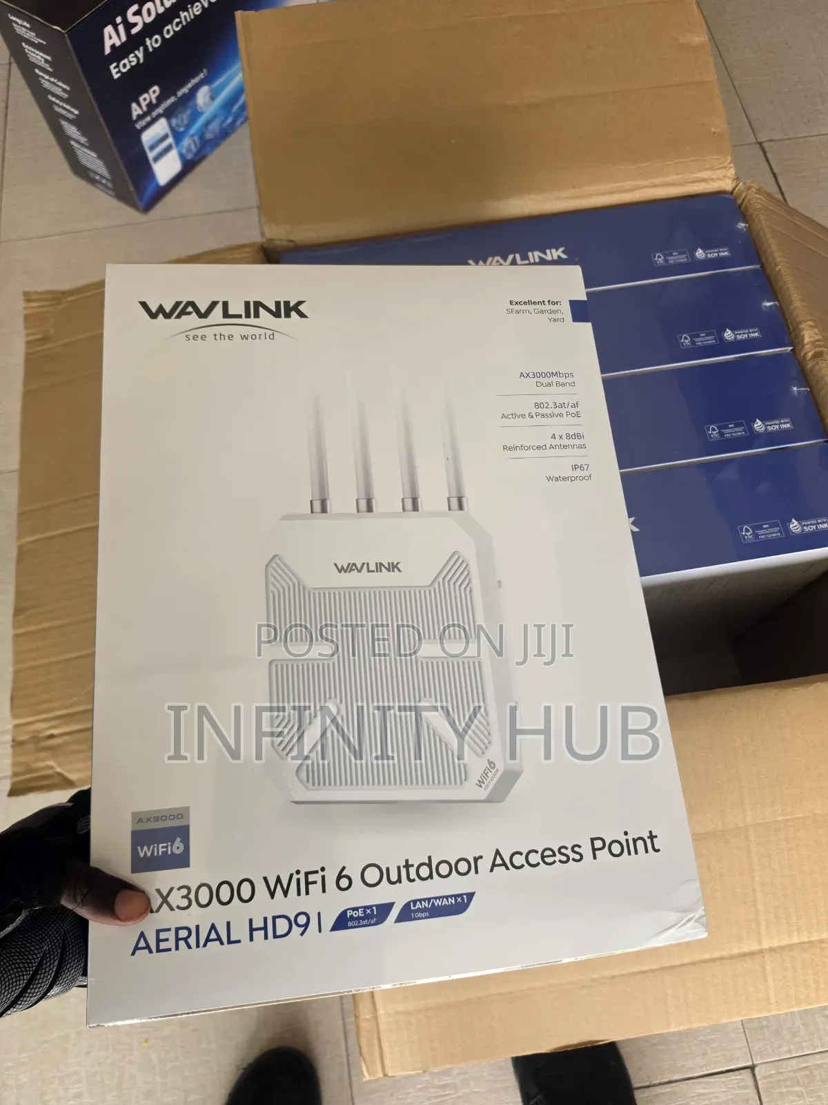 AX3000 Wifi 6 Outdoor Access Point