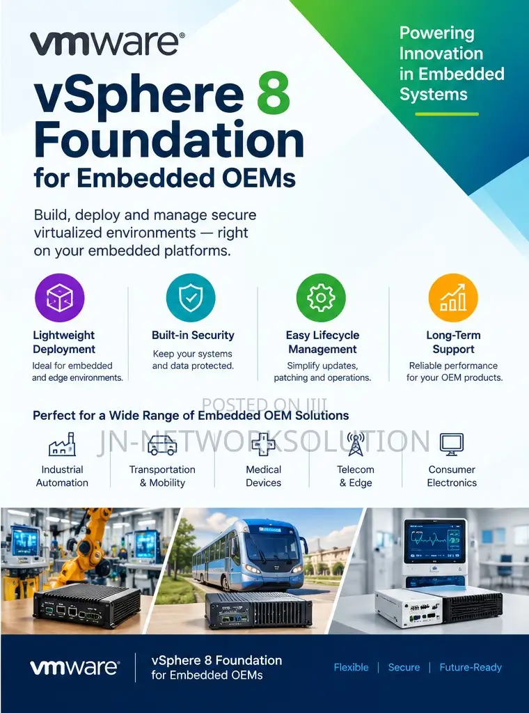 VMware vSphere 8 Foundation for Embedded OEMs