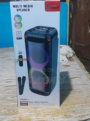  Sing-E Zqs8288 Super Bass Party Speaker – Brand New 
