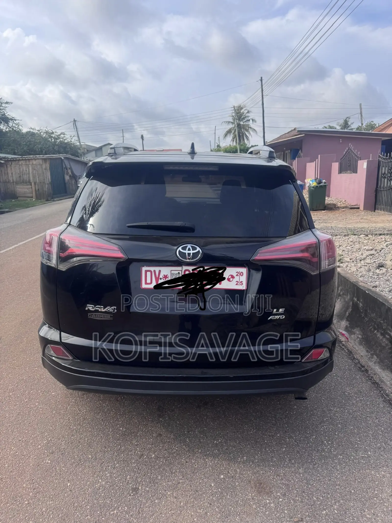 Toyota RAV4 LE AWD (2.5L 4cyl 6A) 2017 Black