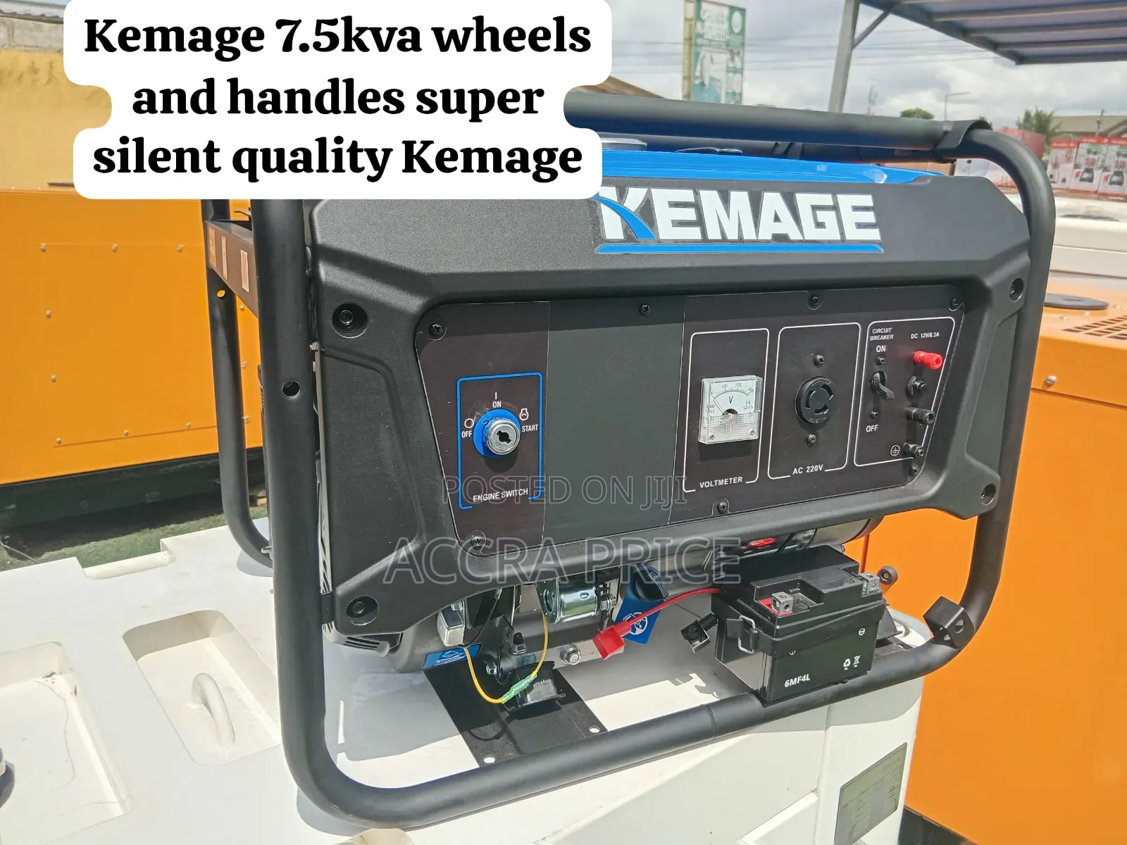 Premium Kemage 7.5kVA Generator – Reliable Power for Home and Business