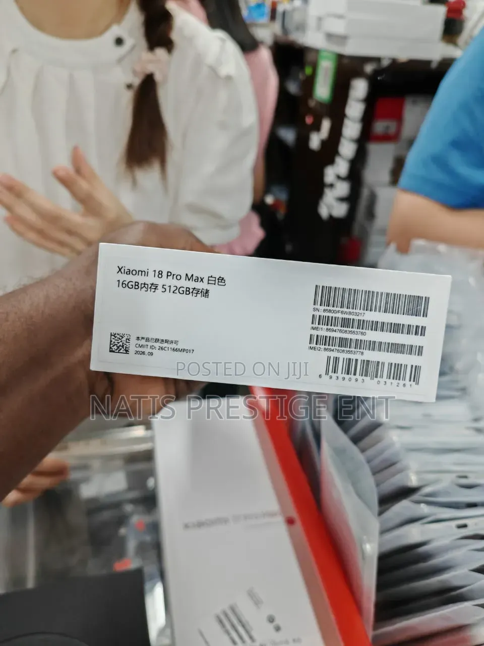 New Xiaomi 18 Pro Max 512 GB White