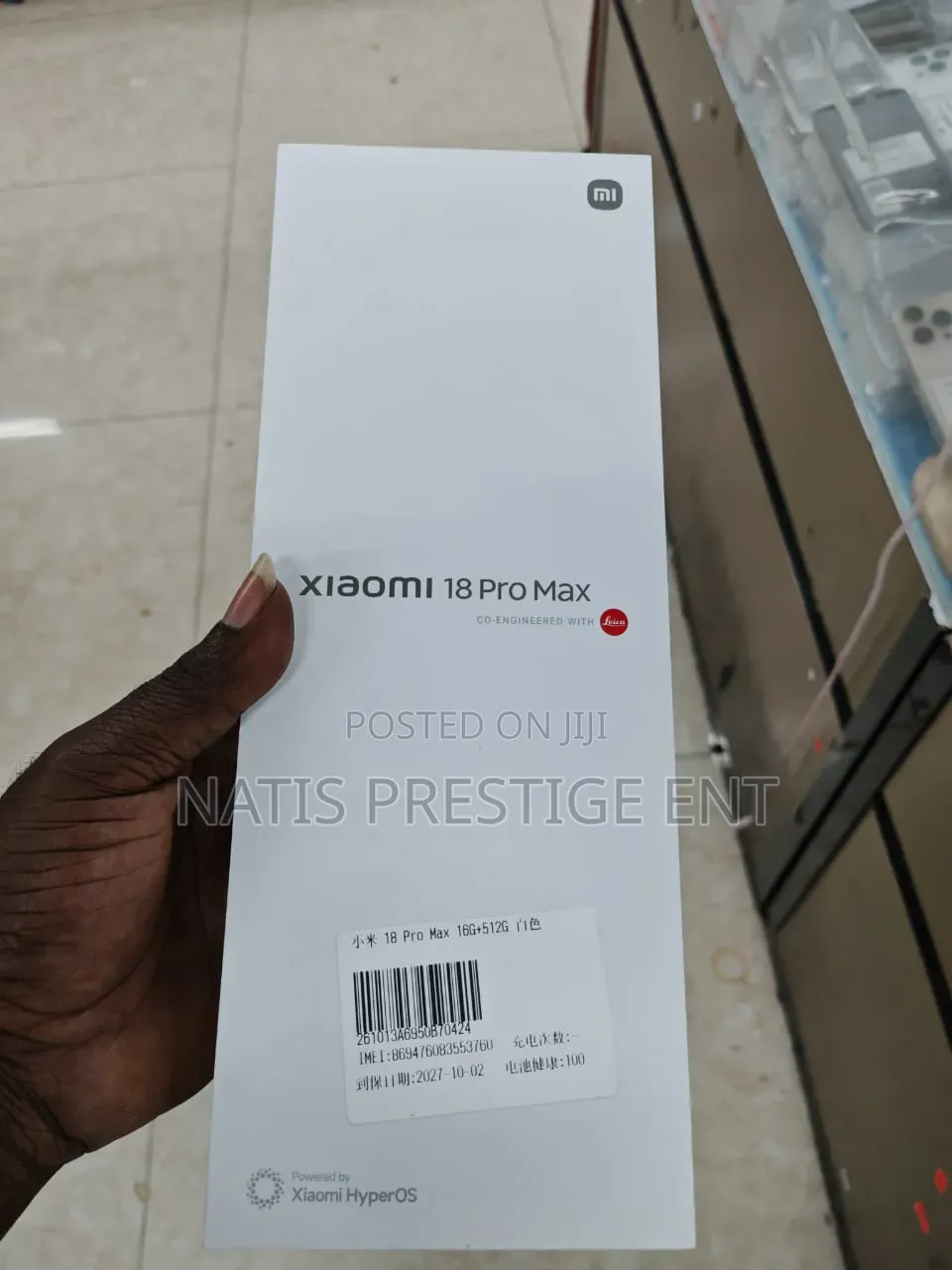 New Xiaomi 18 Pro Max 512 GB White