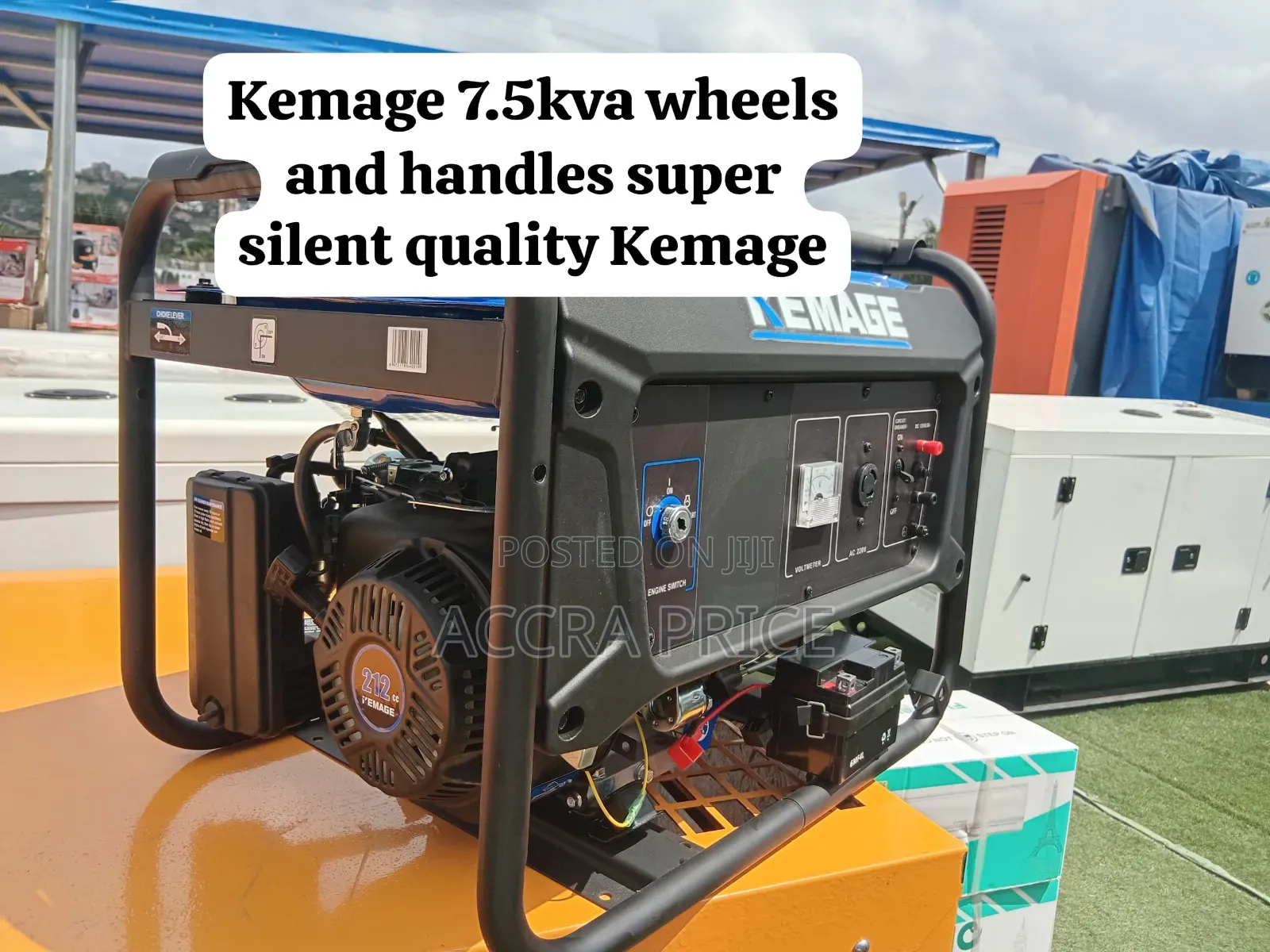 Kemage 7.5kVA Premium Silent Genset – Quality Meets Performance