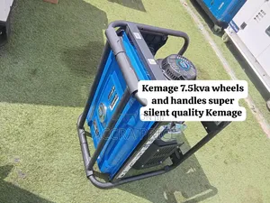Kemage 7.5kVA Easy-Mobility Generator Smooth Movement, Reliable Power
