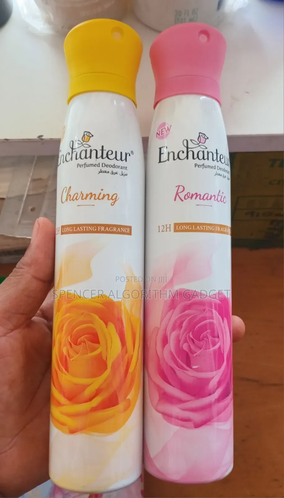 Enchanteur Deluxe Romantic/Alluring Roll on and Deodorant Spray.