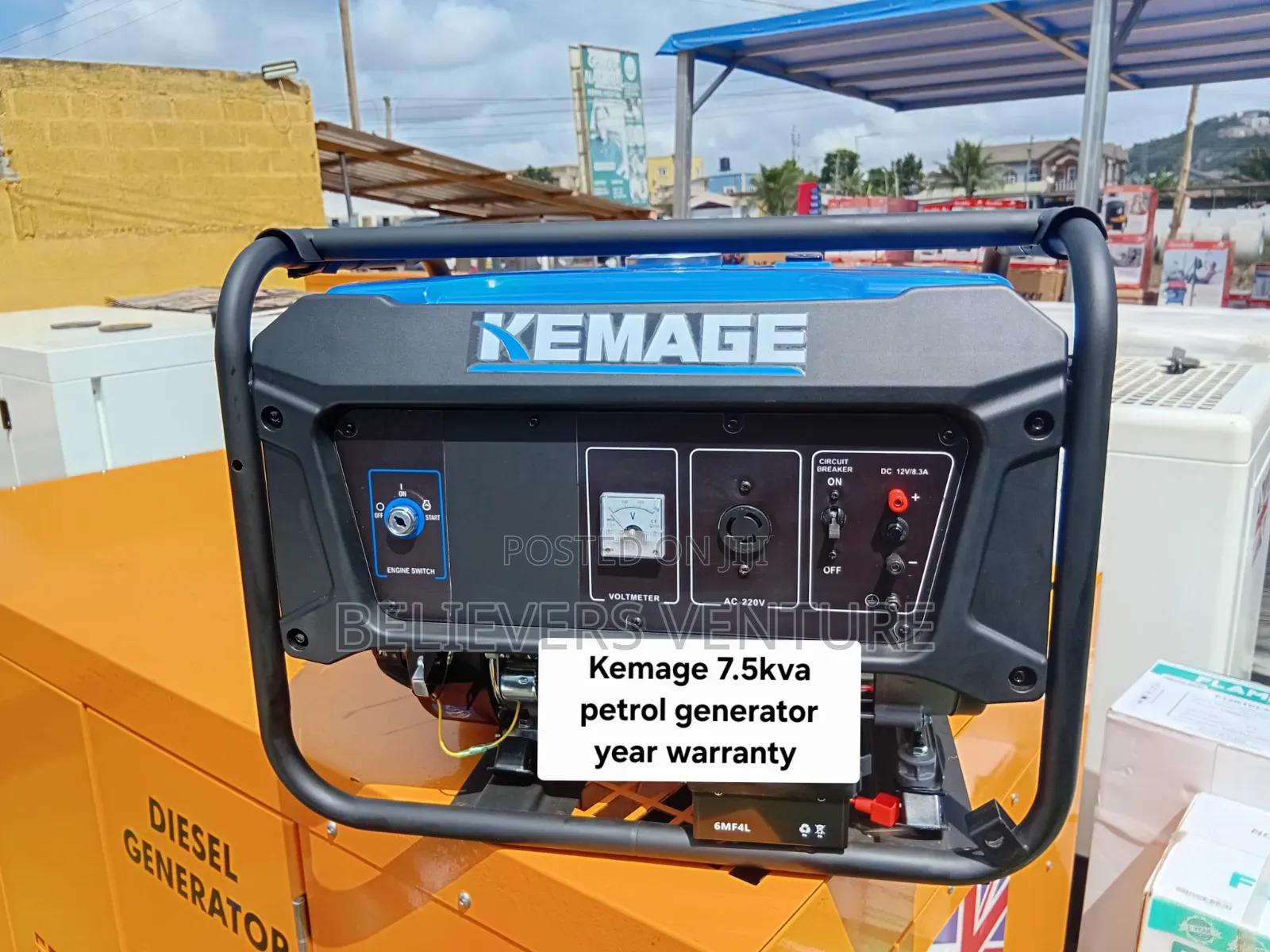 Kemage 7.5kVA Generator – Powerful Petrol Generator for Everyday Use