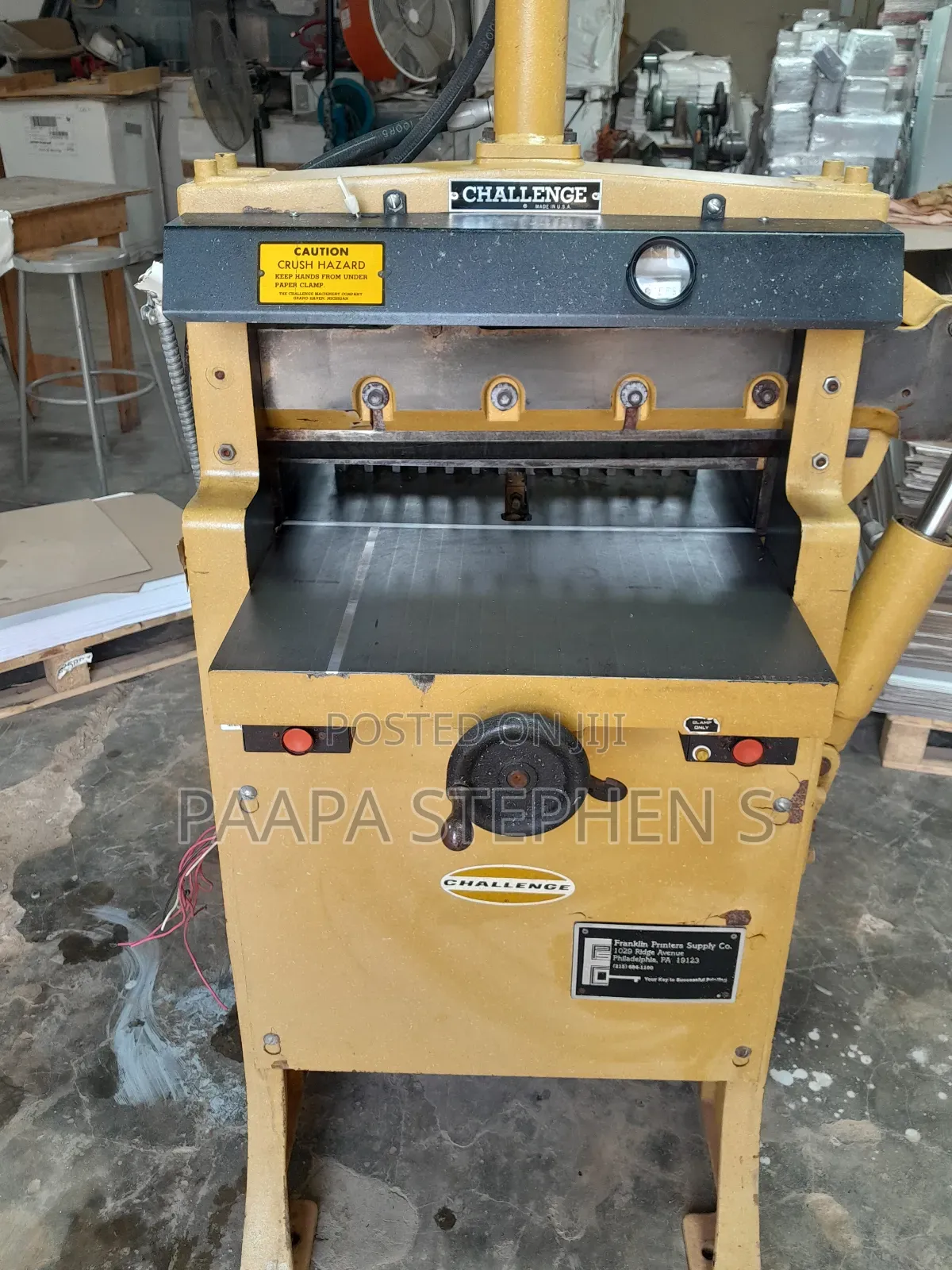 Challenge Cutting Machine