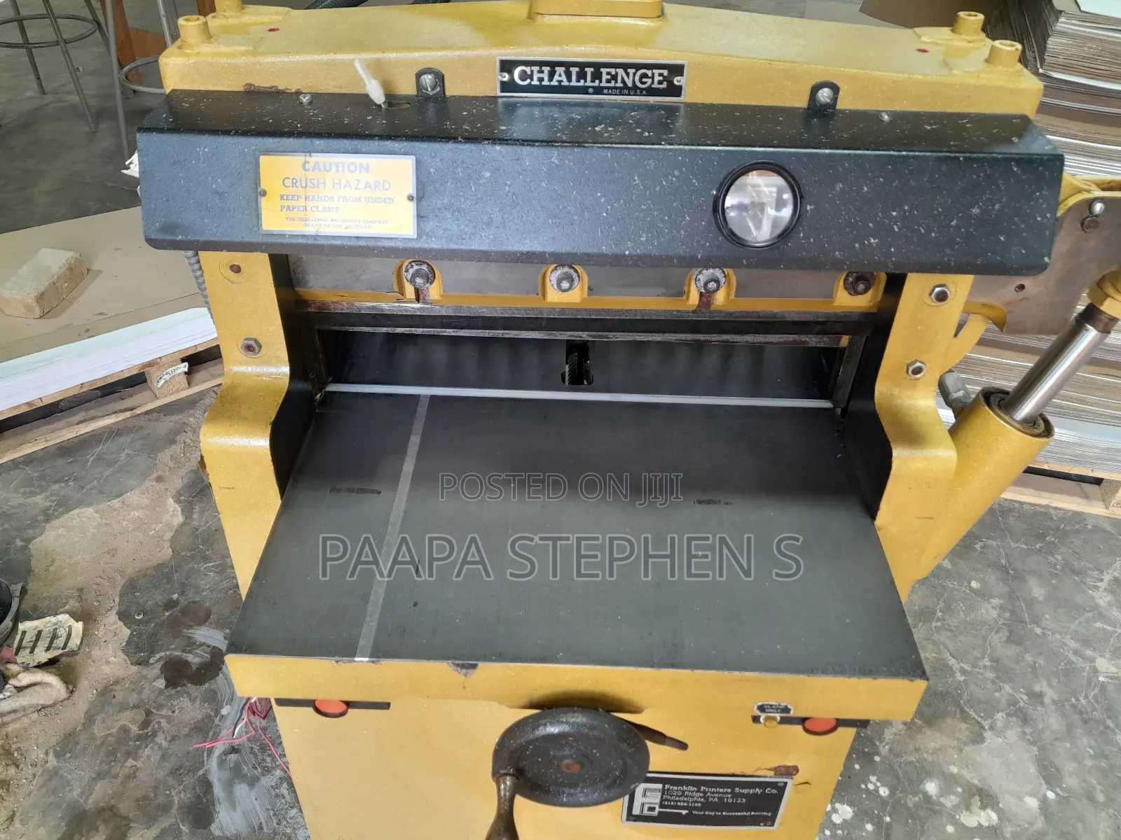 Challenge Cutting Machine