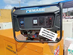 Kemage 7.5kVA Petrol Generator – Your Trusted Backup Power Solution