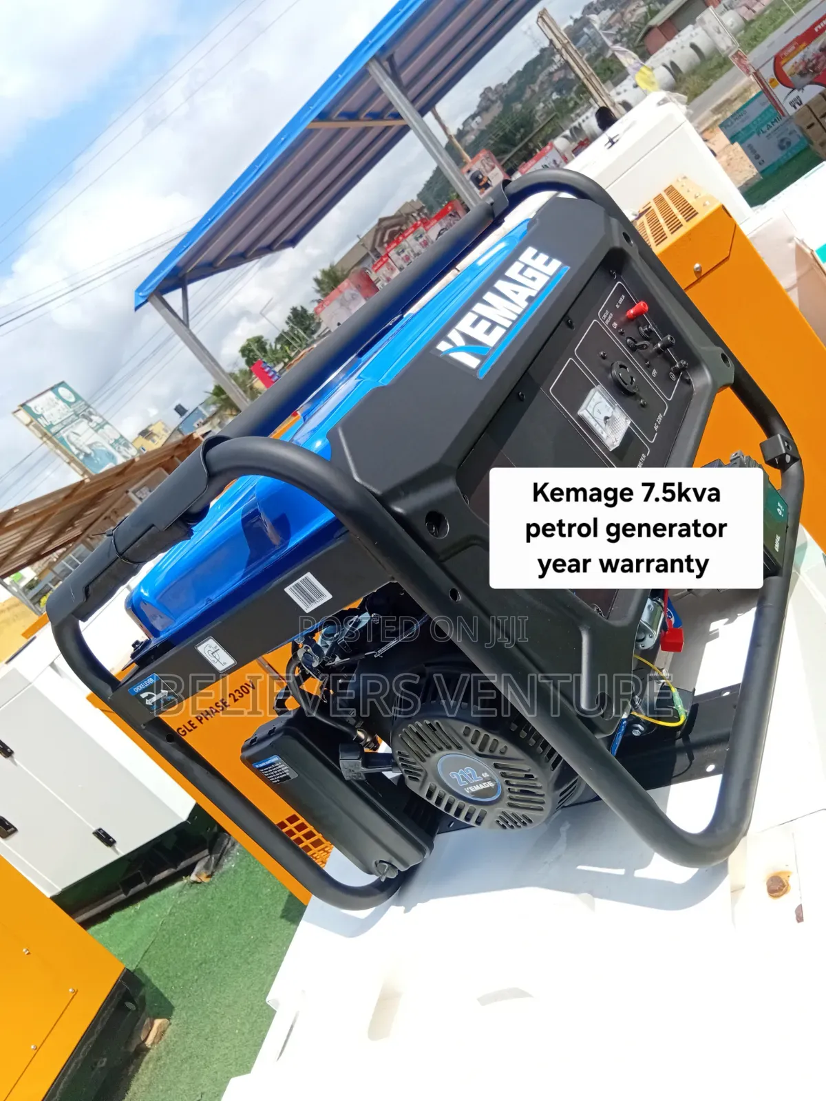 Kemage 7.5kVA Generator – Strong Power Supply When You Need It