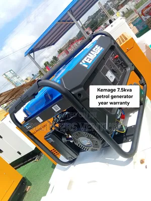 Kemage 7.5kVA Generator – Strong Power Supply When You Need It