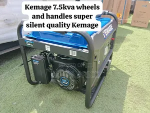 Super Silent Kemage 7.5kVA Genset With Strong Wheels and Handles