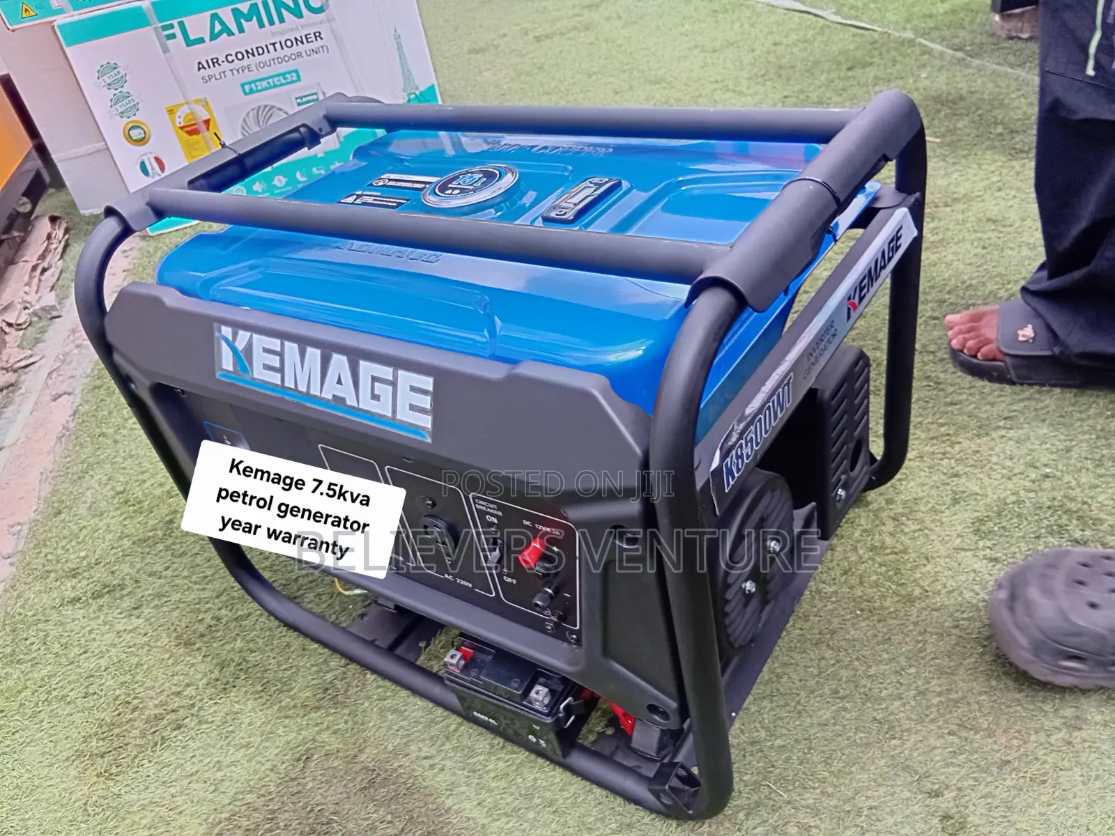 Kemage 7.5kVA Petrol Generator – Dependable Power at Your Service