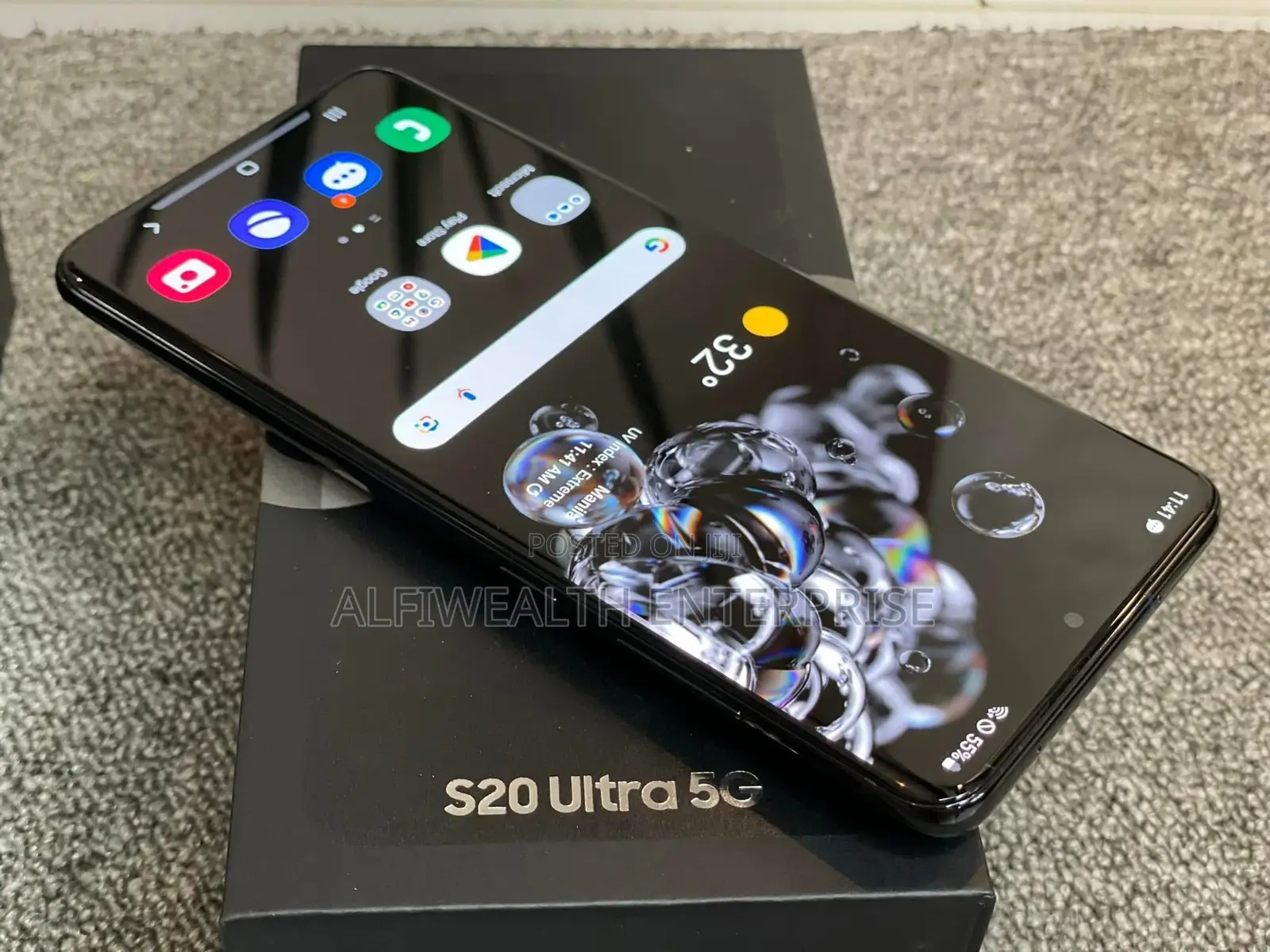 New Samsung Galaxy S20 Ultra 128 GB Gray