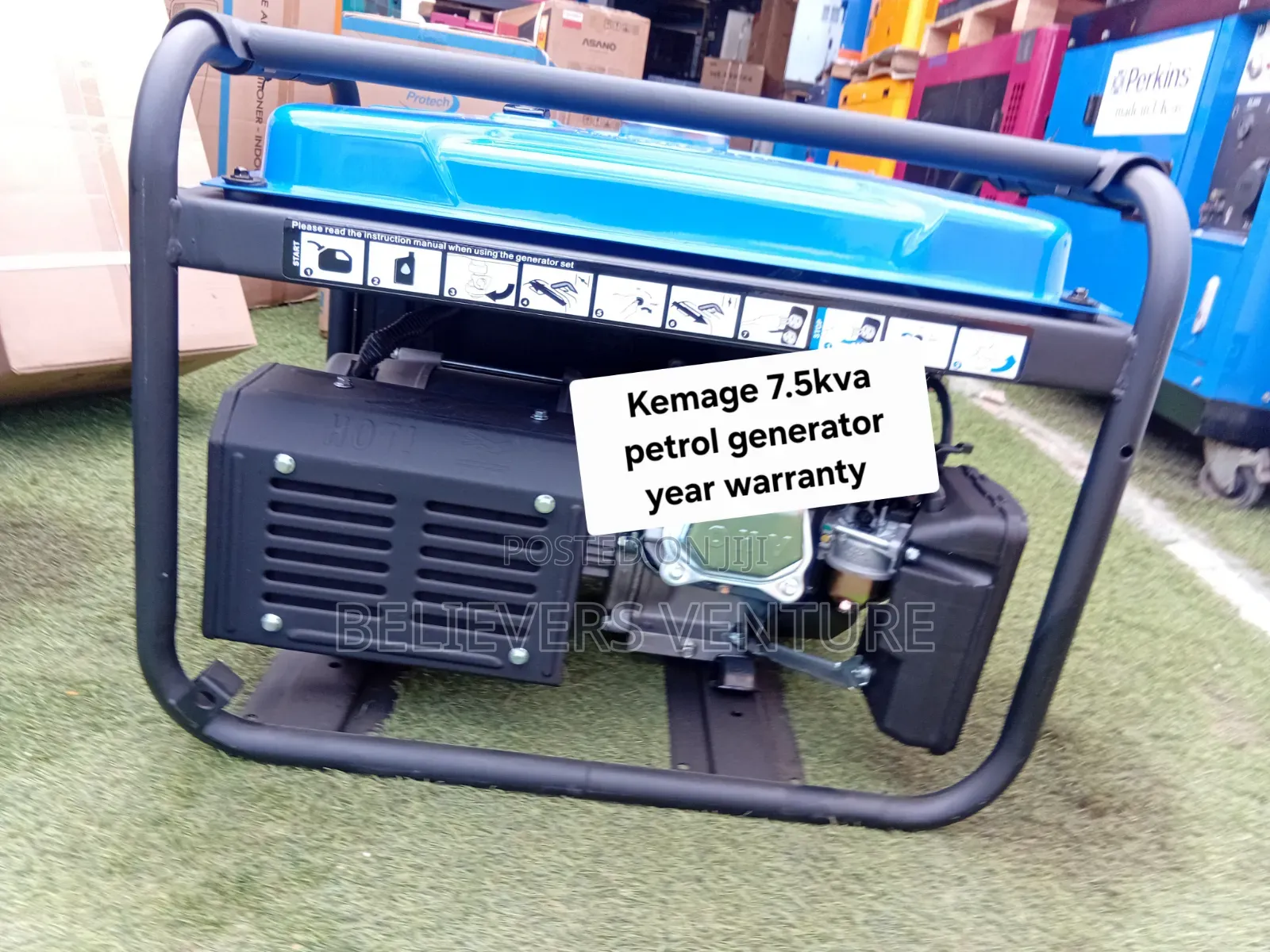 Kemage 7.5kVA Petrol Generator – Smart Choice for Backup Electricity