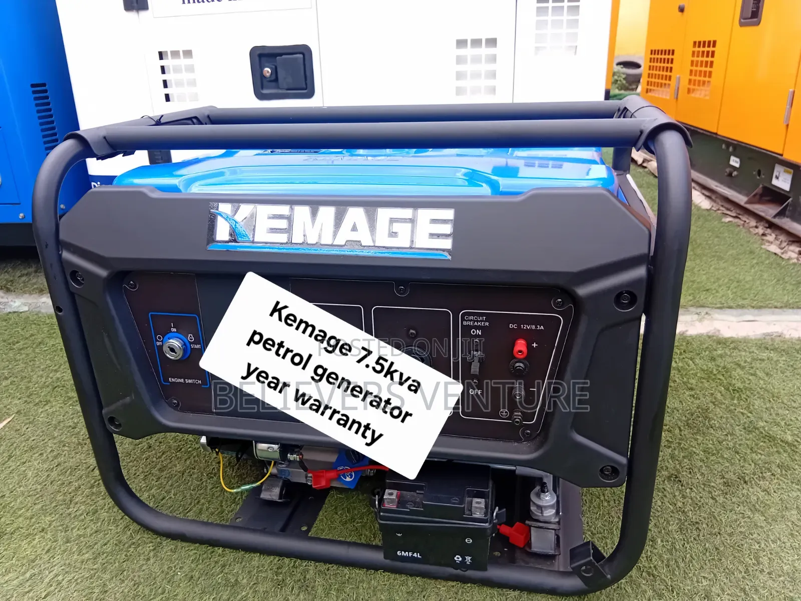 Kemage Generator 7.5kVA – Reliable Petrol Power for Every Day