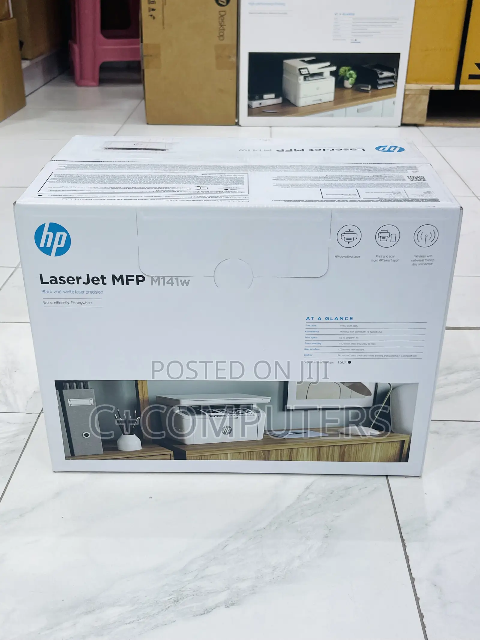 HP LaserJet MFP M141w Printer 3-in-1