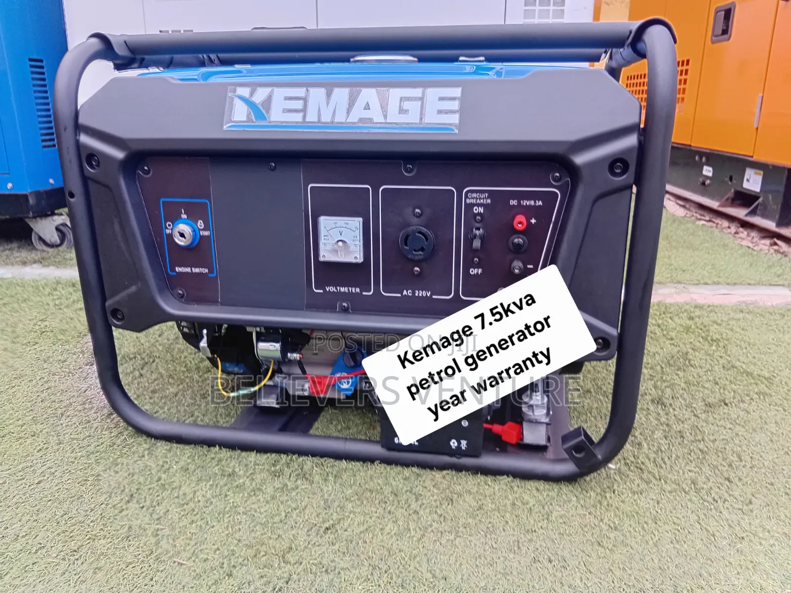 Kemage 7.5kVA Petrol Generator – Power Your Home With Confidence