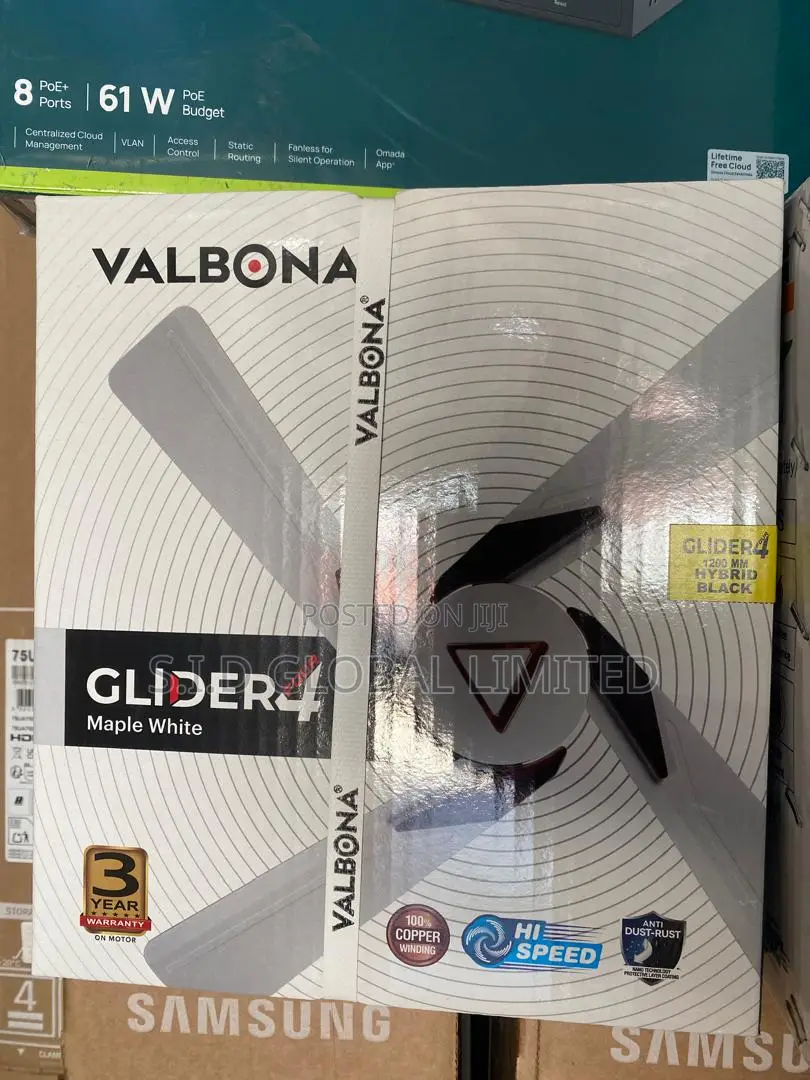 Watch Your Ceiling and Smile With Valbona Glider 4 1200mm Hybrid Black