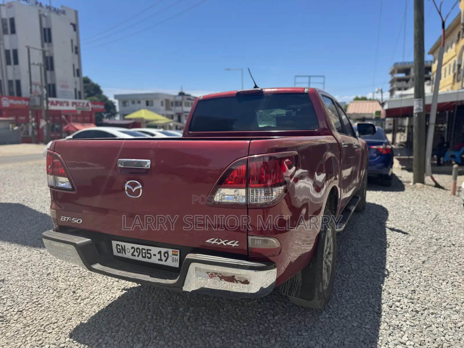 Mazda BT-50 2018 Red