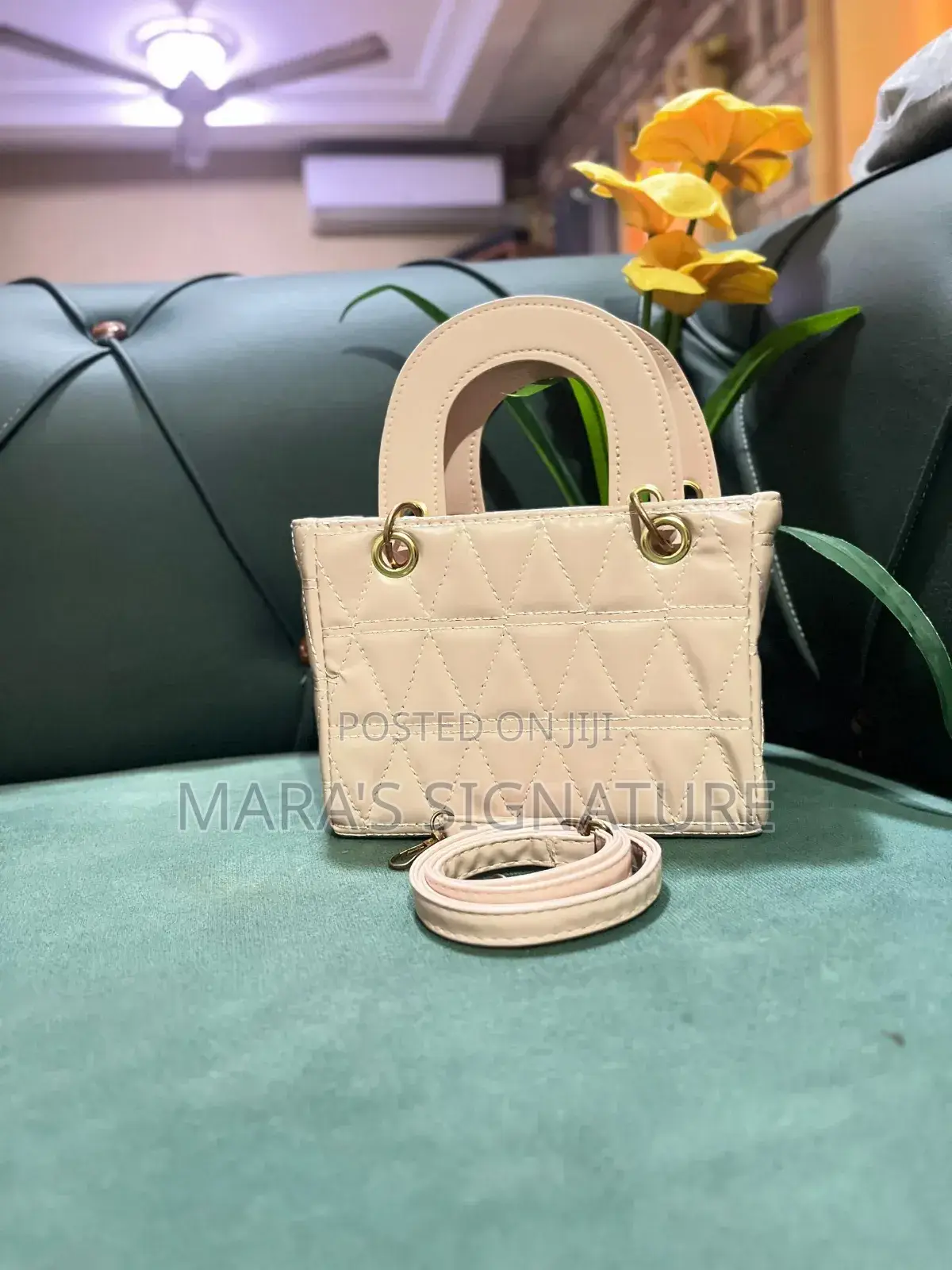 Lady Dior Inspired Mini Tote