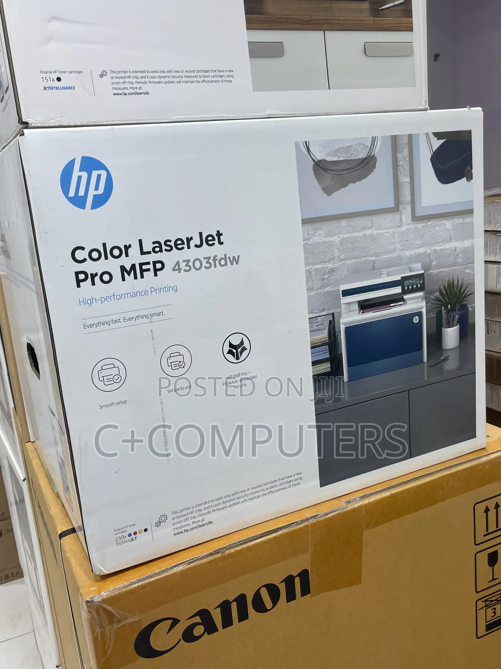 HP Color LaserJet Pro MFP 4303fdw Printer 4-in-1