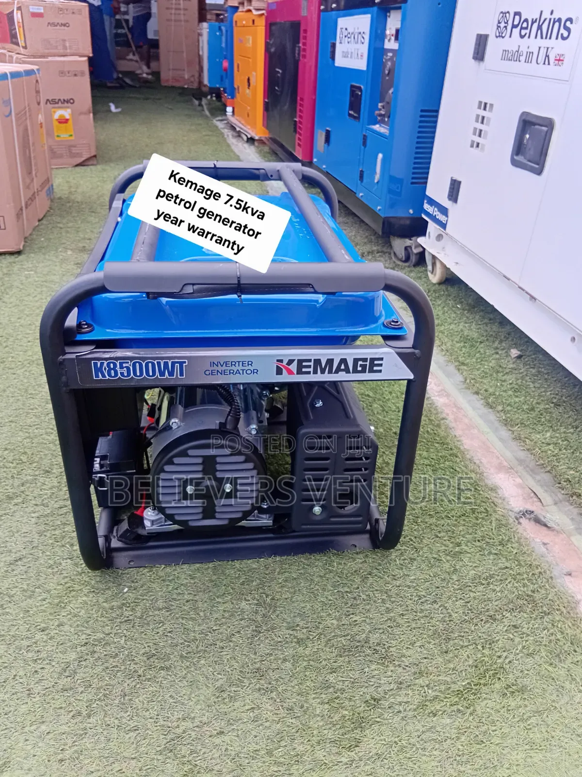 Kemage Generator 7.5kVA – Strong Backup Power Made Easy