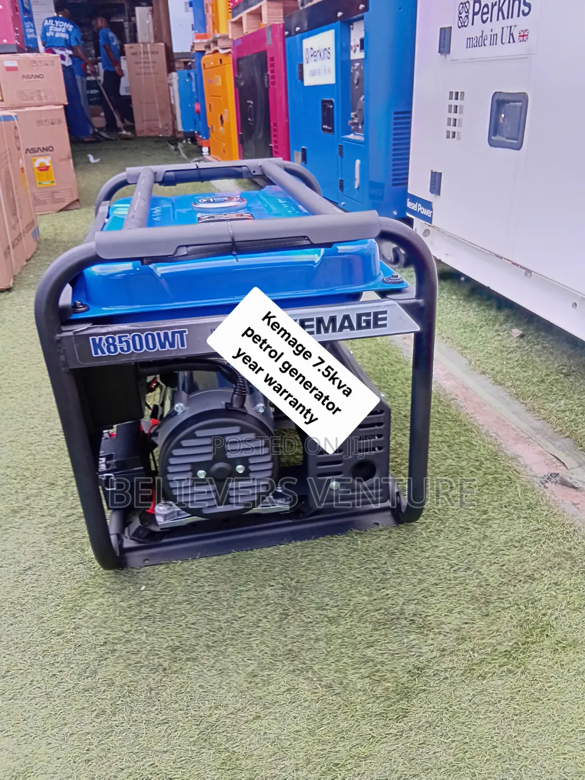 Kemage Generator 7.5kVA – Strong Backup Power Made Easy