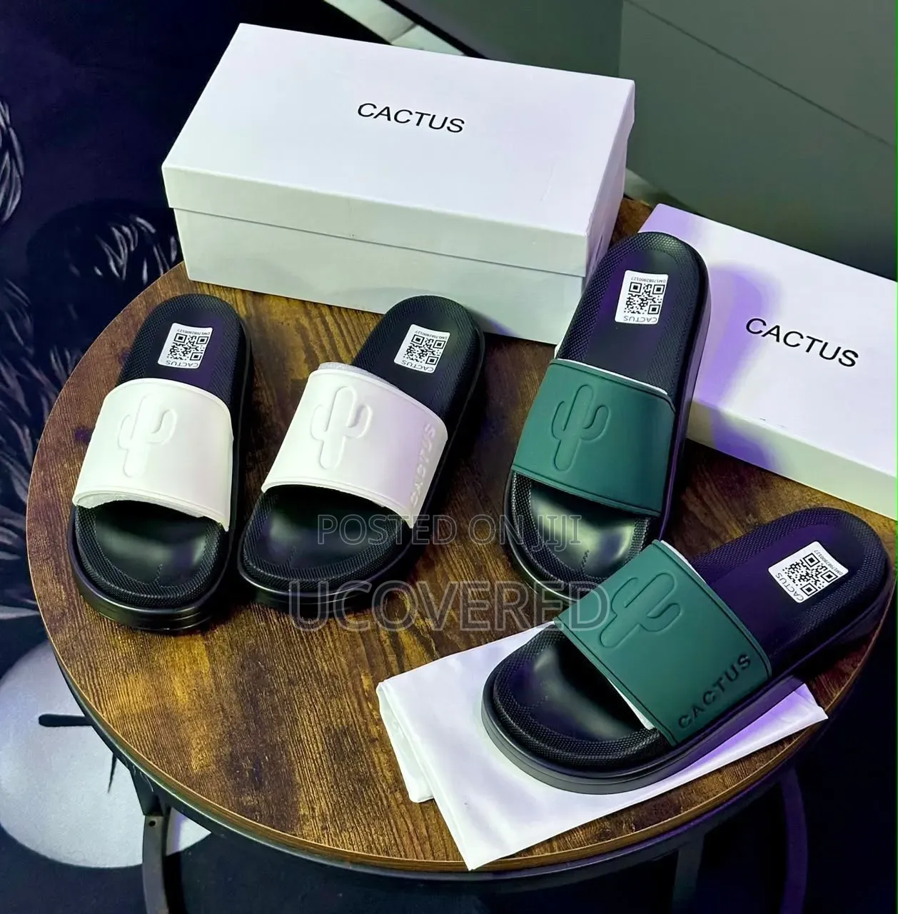Cactus Casual Slip-on Slide Sandals/Slides