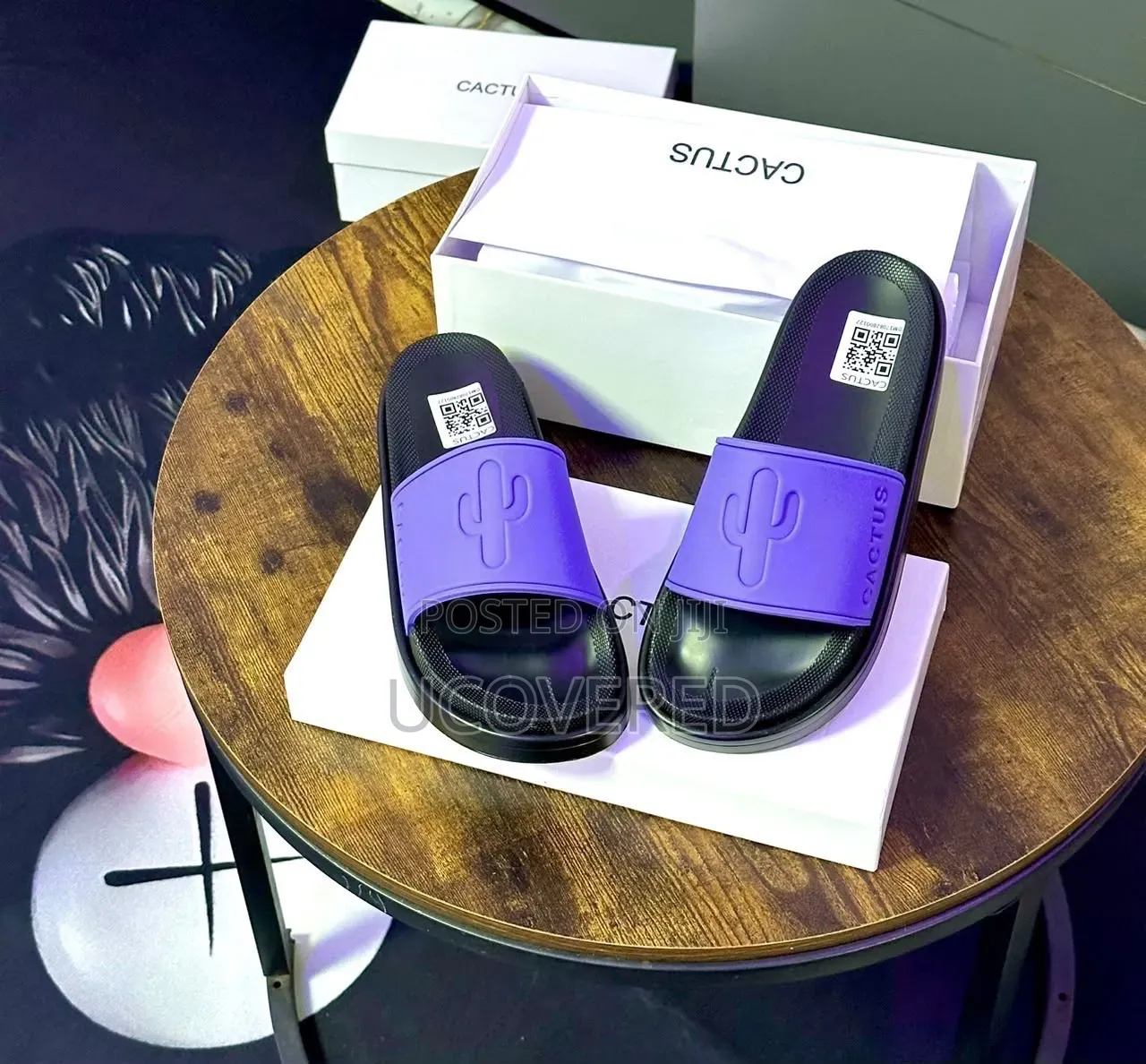 Cactus Casual Slip-on Slide Sandals/Slides