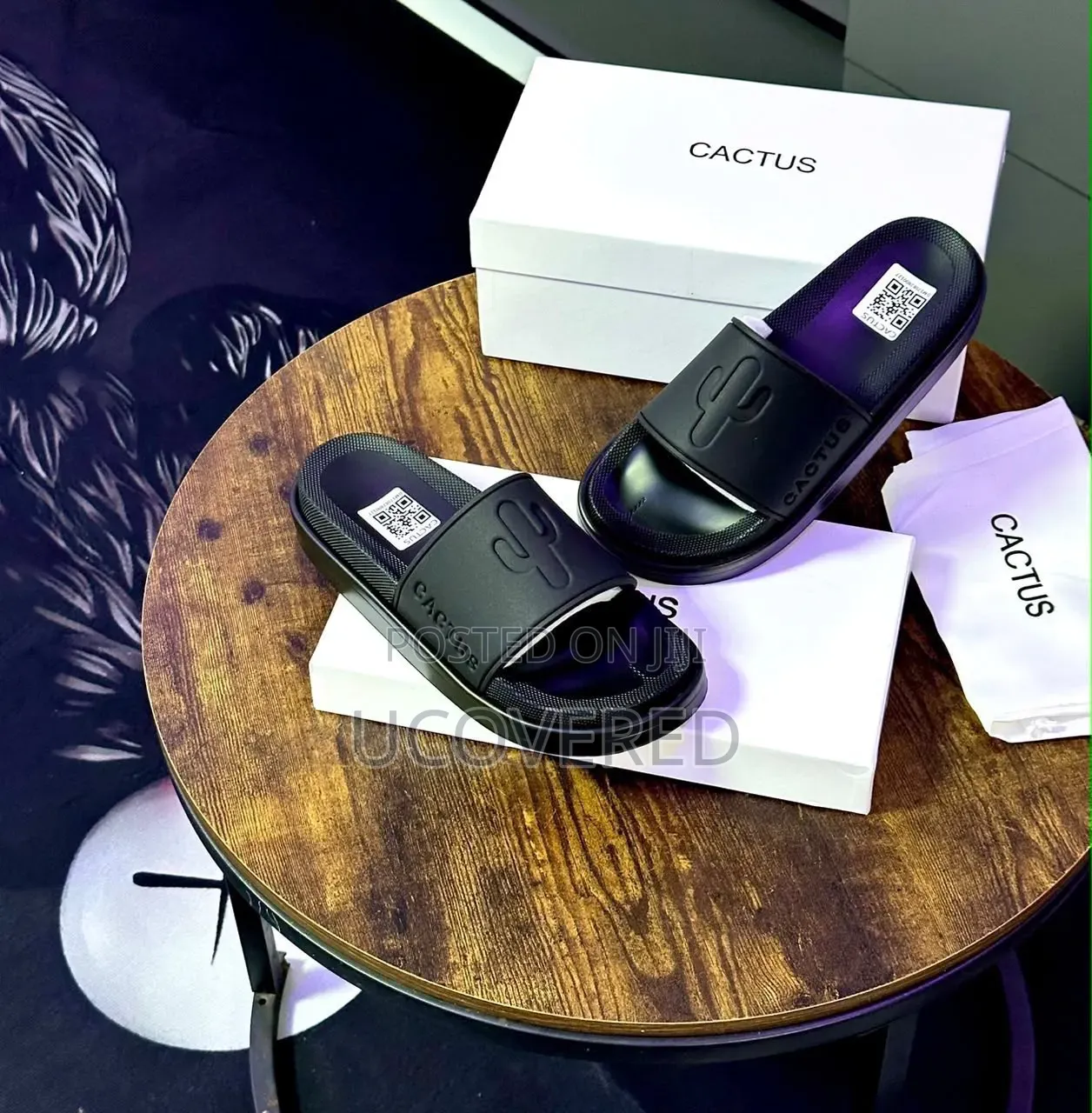 Cactus Casual Slip-on Slide Sandals/Slides