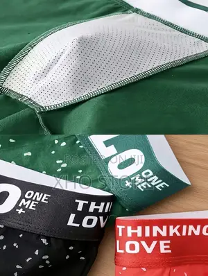 3 Pairs of Men’s Breathable Elastic and Soft Boxer Briefs