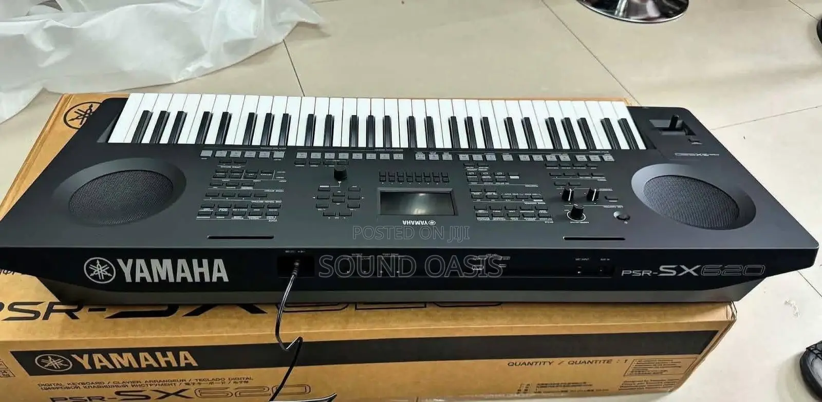 Yamaha PSR-SX620 61-Key Arranger Keyboar