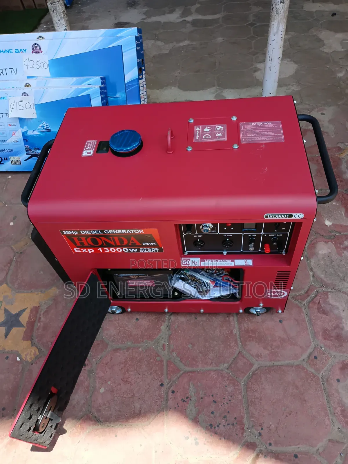 Honda Diesel Power - Built Tough for Ghana
