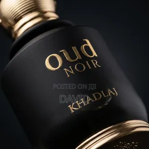 Khadlaj Oud Noir Eau De Parfum (100ml) — The Essence of Dark Luxury