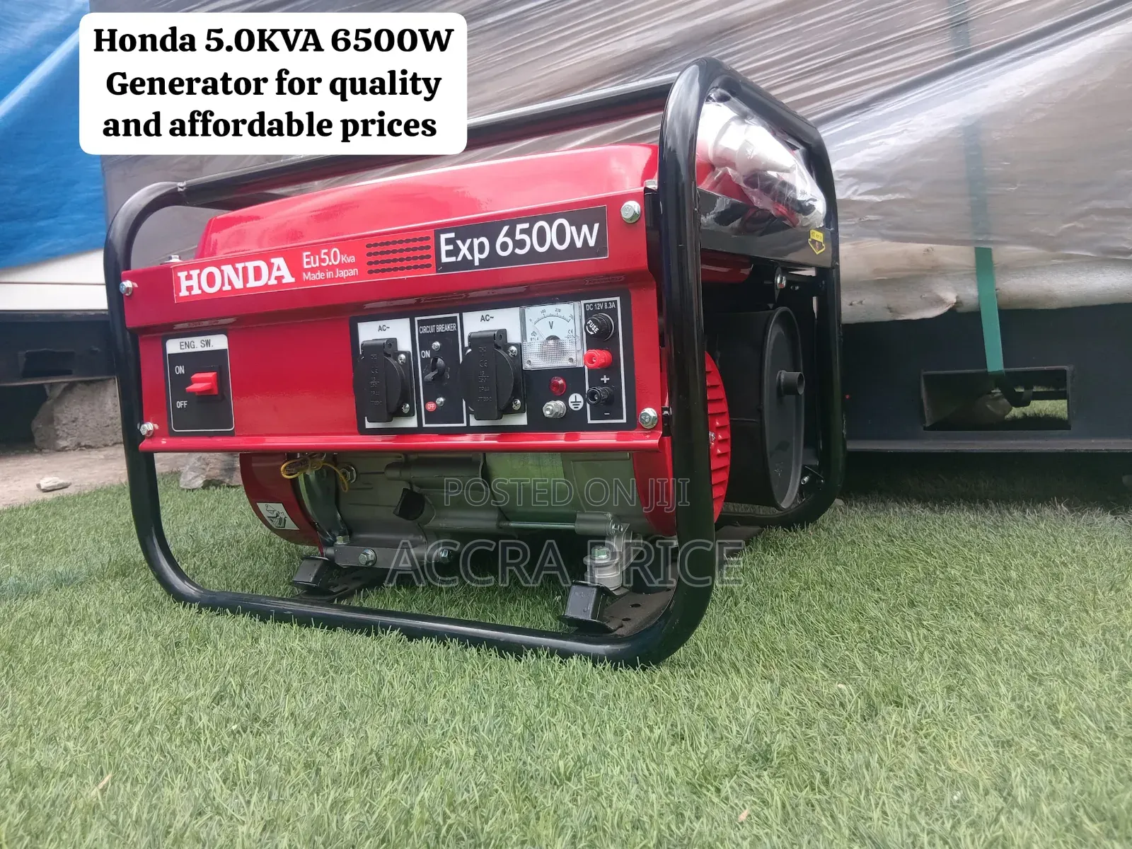 Honda 5.0KVA 6500W Generator – Superior Quality at Affordable Prices