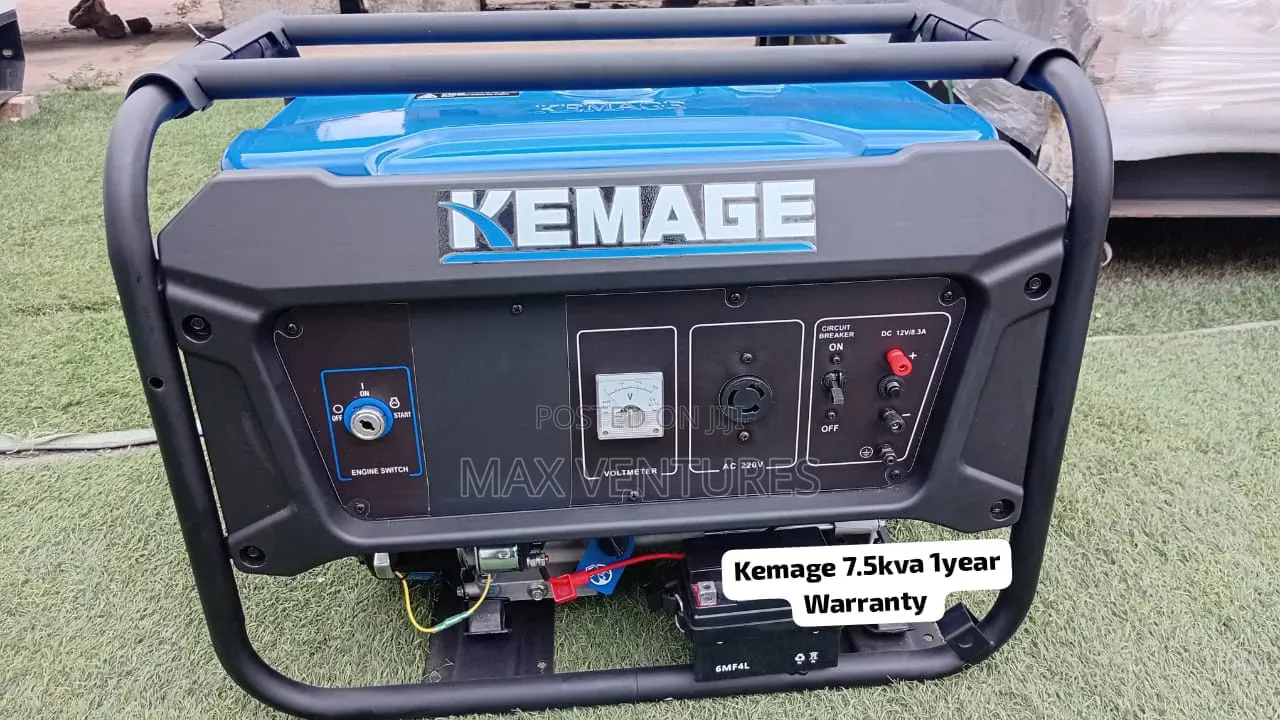 Buy Kemage 7.5kVA Generator Today