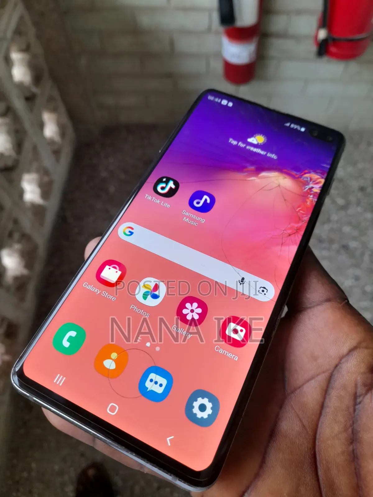 Samsung Galaxy S10 Plus 128 GB Black