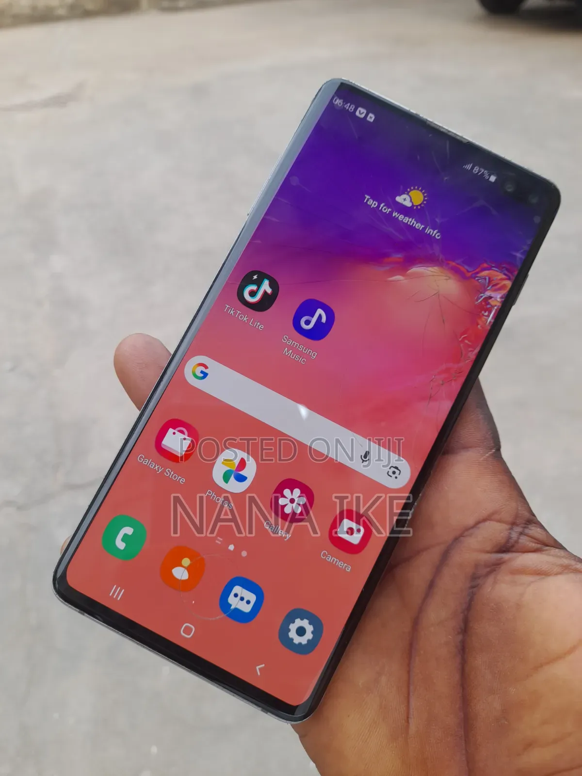 Samsung Galaxy S10 Plus 128 GB Black