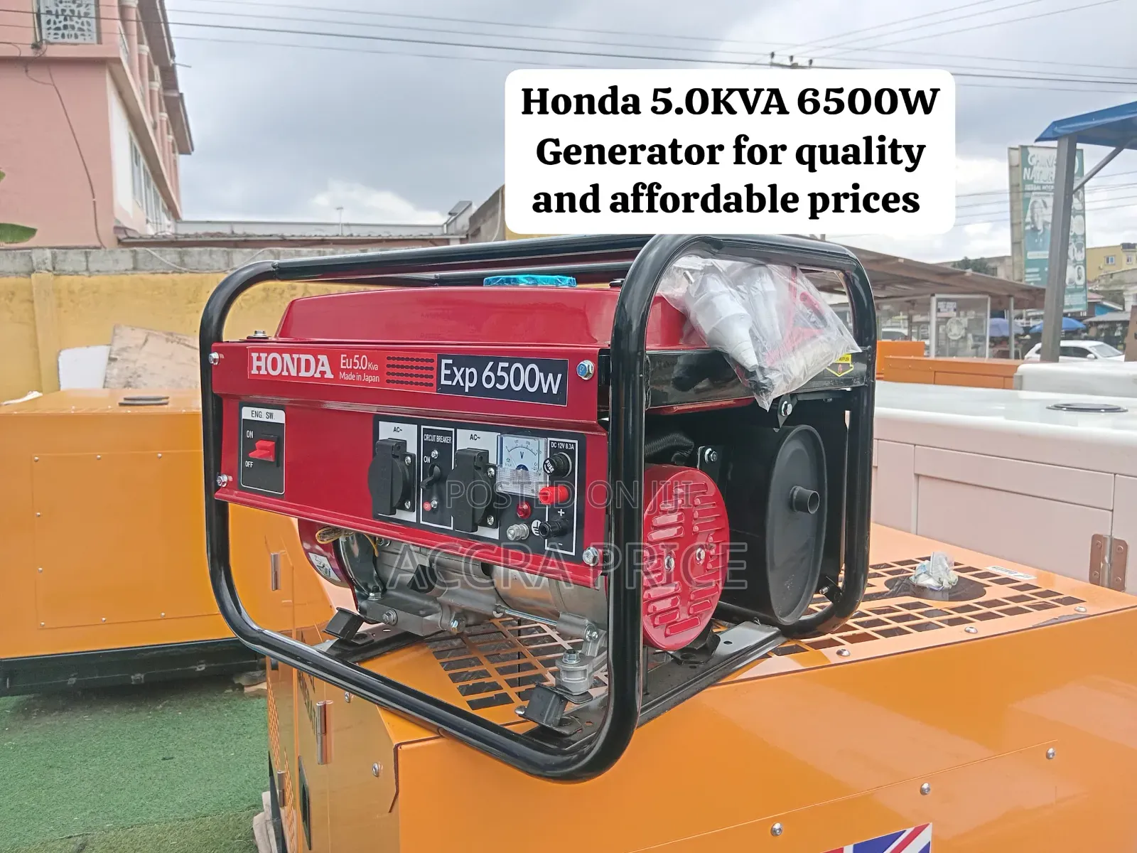 Honda 5.0KVA Generator – Excellent Performance at Affordable Prices
