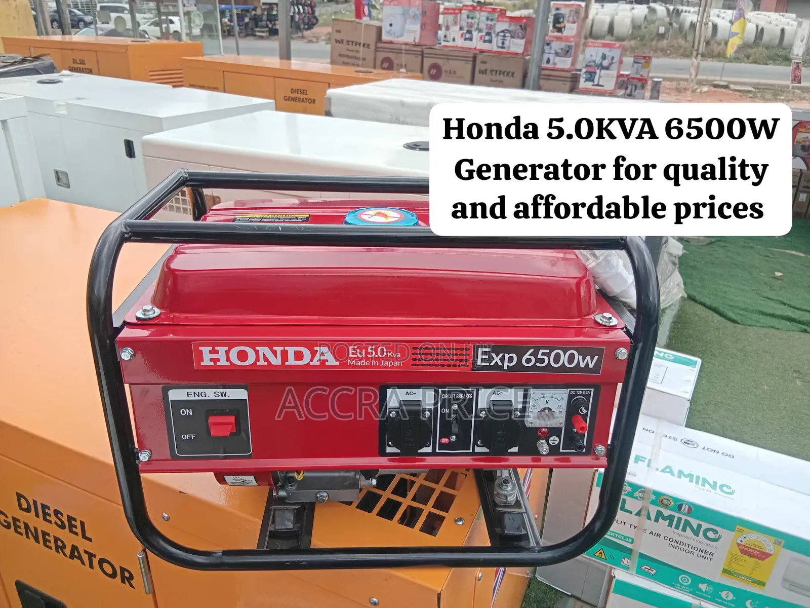 Honda 5.0KVA Petrol Genset – Premium Quality, Competitive Prices