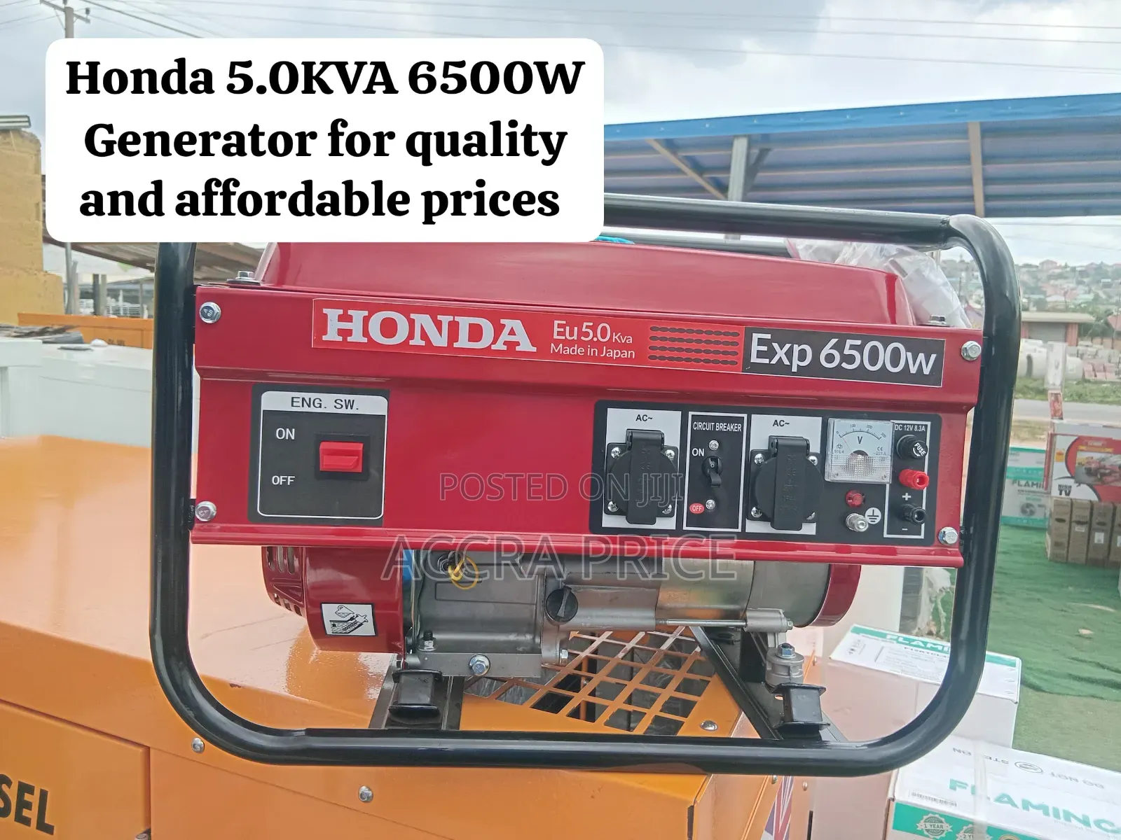 Honda 5.0KVA Petrol Genset – Premium Quality, Competitive Prices