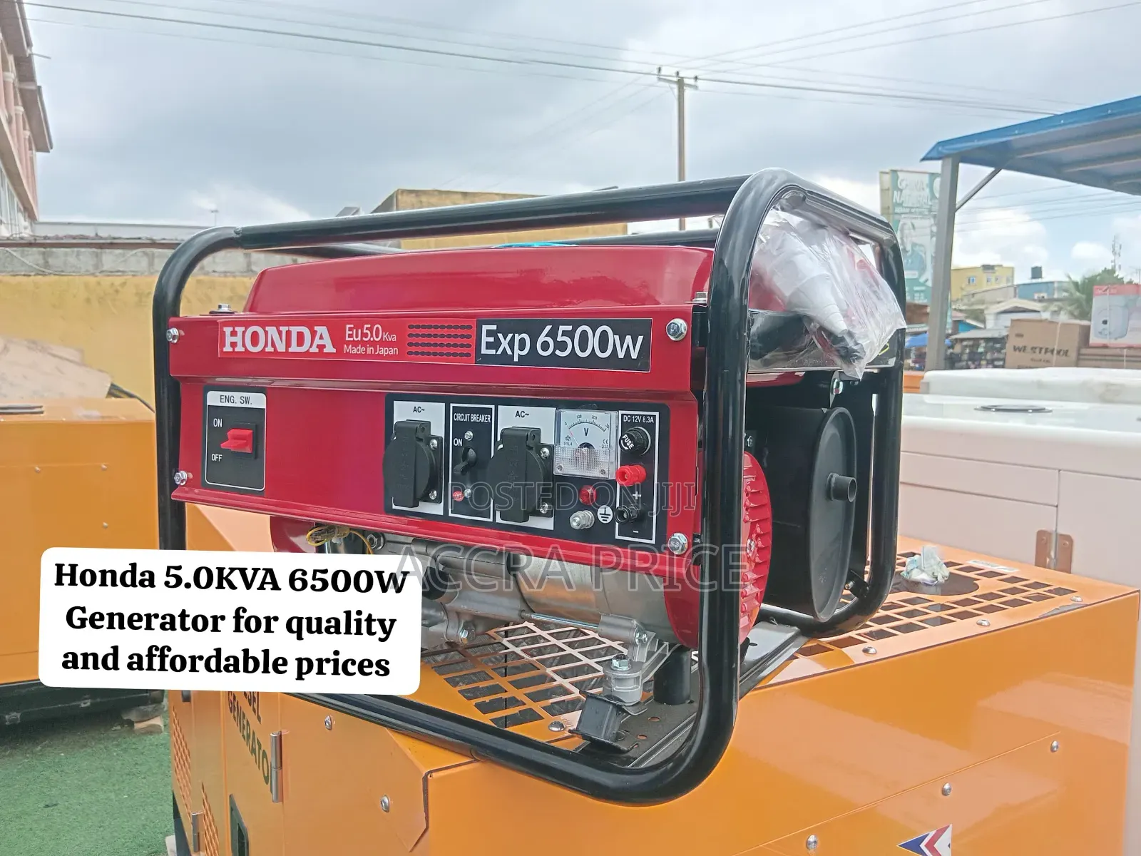 Honda 6500W Power Generator – Your Reliable Electricity Solution